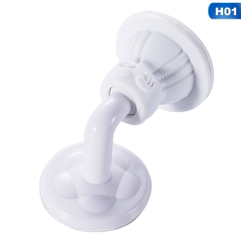 1pc ABS+Silicone Door Stopper Self Adhesive Door Stop Wall Protectors Non Punching Hidden Door Stop Holders Sticker