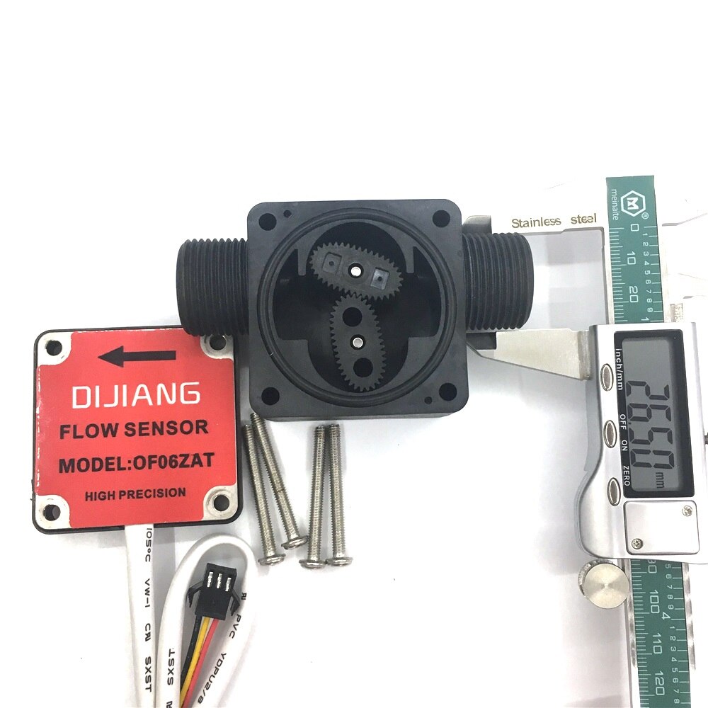 3/4&quot;oval gear plastic flow meter sensor for oil Milk Diesel gasoline solene gasolene benzine petrol,bee honey liquid