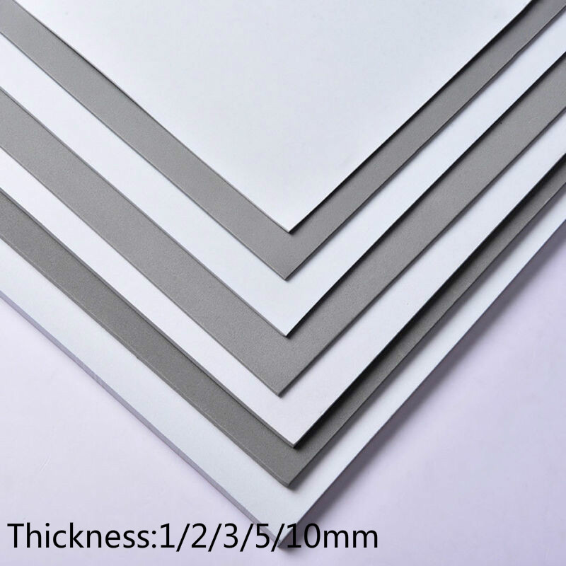Feuilles de mousse Eva d'épaisseur 1mm2mm3mm5mm10mm, 1 pièce, absorbe le bruit, feuilles artisanales en mousse Eva, matériel de fabrication de modèles faits à la main