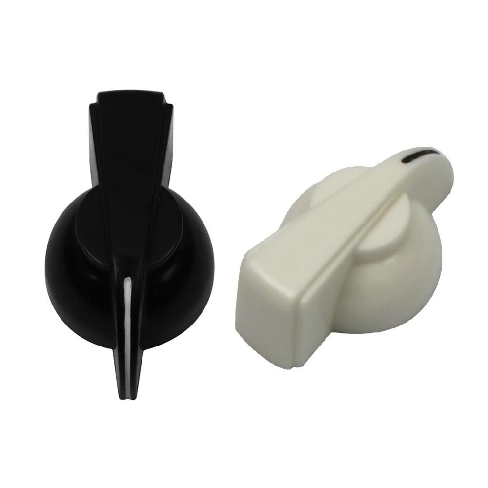 Nuovo 12 pz grandi manopole testa di pollo manopole amplificatore amplificatore per chitarra manopole pedale effetto accessori per chitarra, rosso/nero/bianco scegli: 6 nero 6 bianca