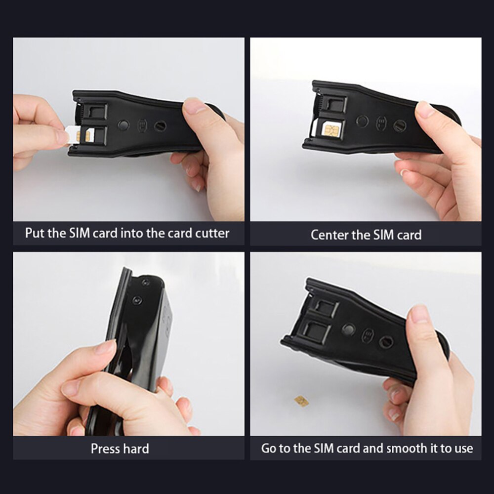 Snel 3-In-1 Mobiele Telefoons Micro/Nano Sim-kaart Snijden Cutter Machine Gereedschap Set voor Iphone X Xs Voor Samsung Smartphones