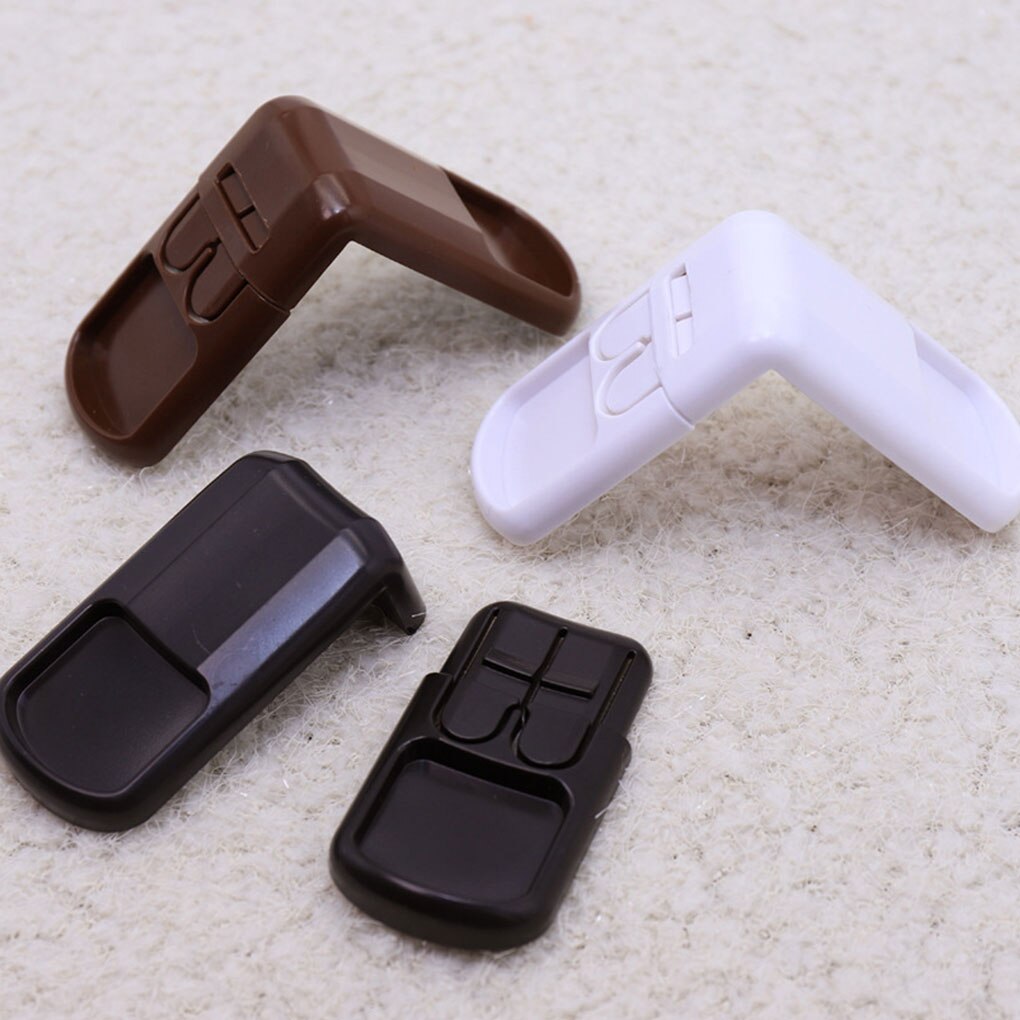 4Pcs Child Lock Protection Of Children Locking Doors For Children's Safety Kids Safety Plastic Lock For Child Infant Baby Locks