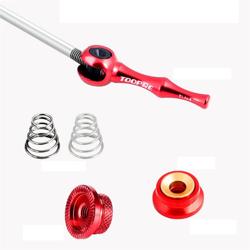 Ultralight Bicycle Quick Release Lever Ultralight Titanium 100m-130mm Quick Release Road Bicycle Cycling Hub Bicycle Wheels Lock