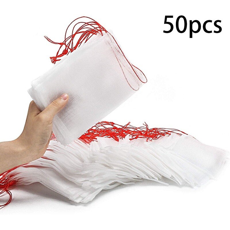 Netting Bags Garden Fruit Barrier Cover Bags for Grape Fig Flower Seed Vegetable Protection from Insect Mosquito Bug Garden Tool