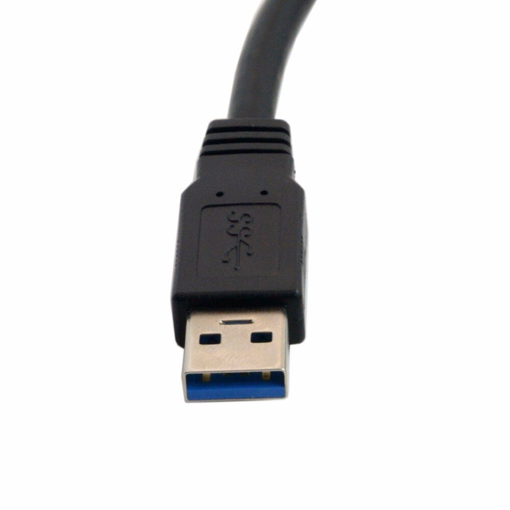 Zihan super speed USB 3.0 panel mount Cable female To Male A M F extension cable 0.5m