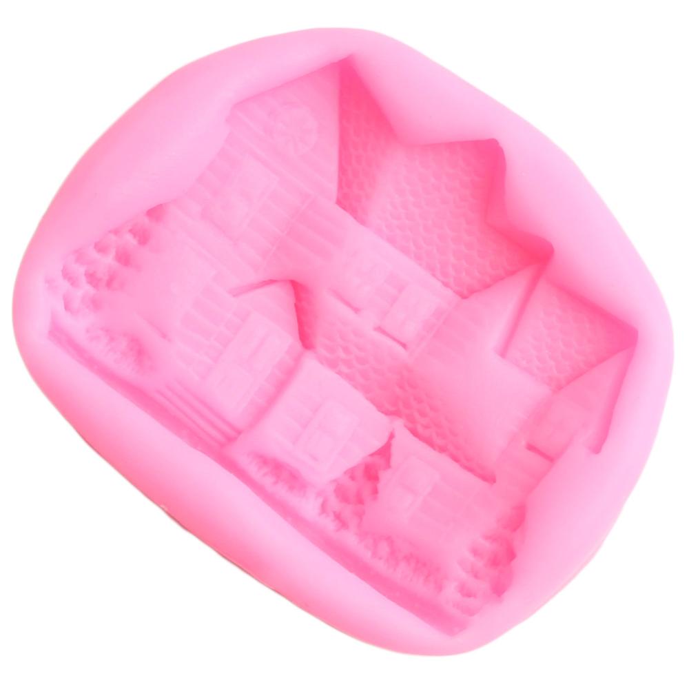 Molde de silicona 3D para manualidades de casa, herramientas de decoración de pasteles, Fondant, arcilla polimérica, cera, jabón, caramelo, Chocolate
