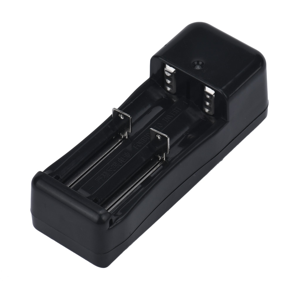 Universal Dual Battery Charger For 18650 16340 26650 Rechargeable 3.7V Li-ion EU Battery Travel independent charging Plug