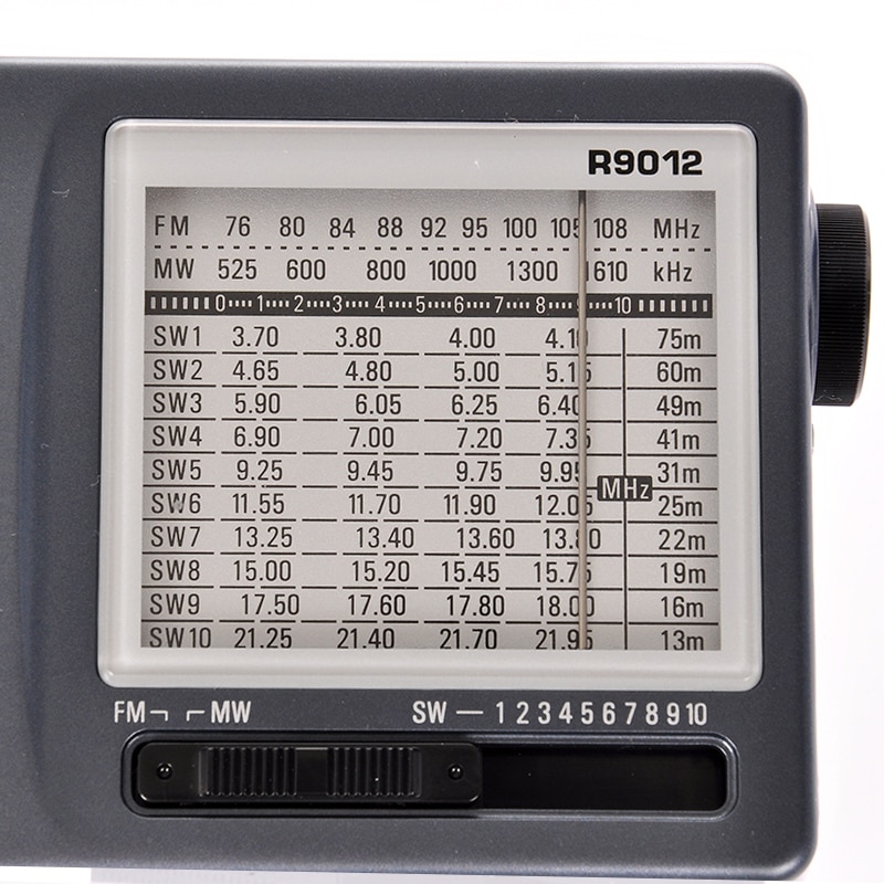 Tecsun r -9012 r9012 12 bånd fm/am/sw radio multiband radio modtager bærbar bedste  y4122h digtial modtager