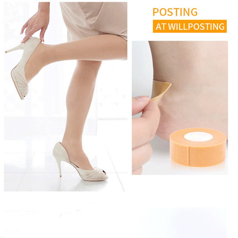 1 Roll Toe Finger Protector Tape Foam Foot Corn Calluses Shoe Cushion Anti-friction High Heel Feet Pads Sticker Guard Tool