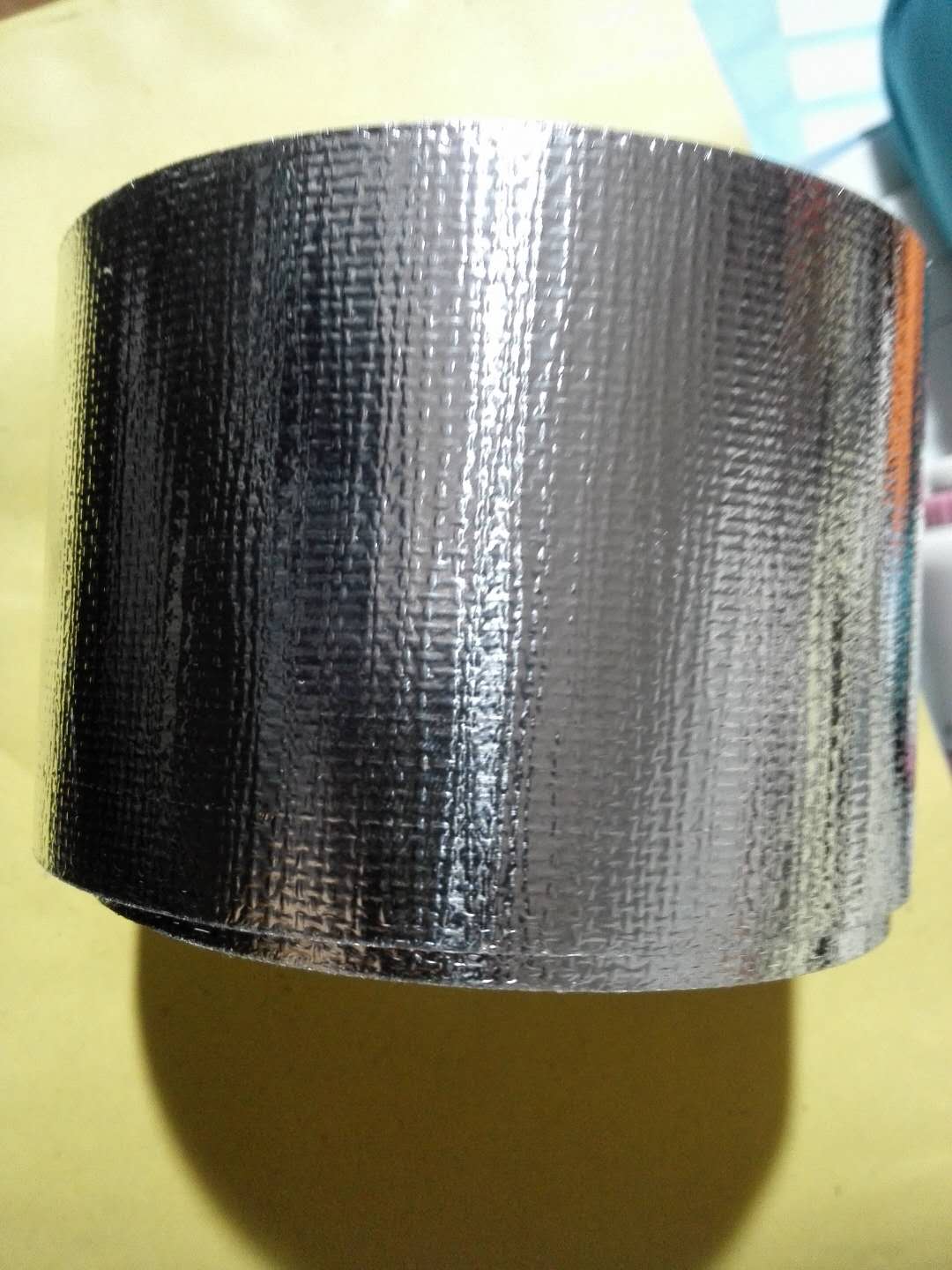 Glasvezel Doek Vlamvertragende Aluminiumfolie Tape Vloerverwarming Tape Vloerverwarming Materiaal Breed X8cm LongX25M