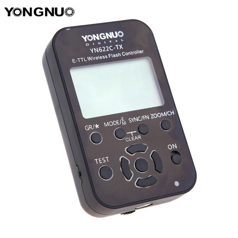 Yongnuo YN-622C-TX YN622C-TX LCD Wireless e-TTL Flash Controller 1/8000s Flash Trigger Transmitter for Canon DSLR Cameras