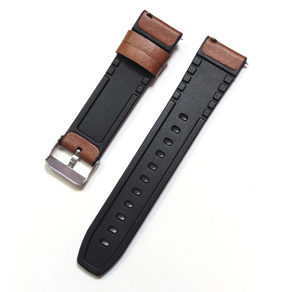 22mm nahkaranneke gtr 4 ranneketta huami amazfit gtr 3 pro gtr 4 kellonrannekkeet gtr 3/ gtr 2/2e stratos 3 2s 47mm rannehihna