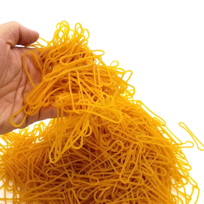 60mm rubber office stationery holder office supplies desk accessories rubber band packing binding Tie Elastic rod rubber bands