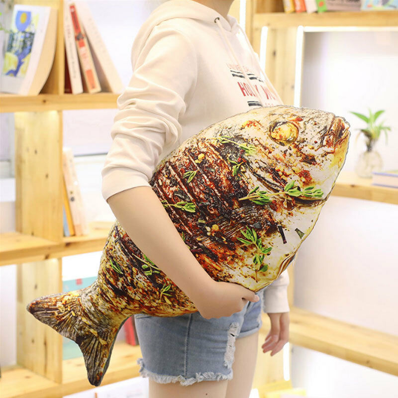 Funny Chic Food Shaped barbecue Novelty Cushion Bedroom Dorm Room Family Room Decorative Pillow