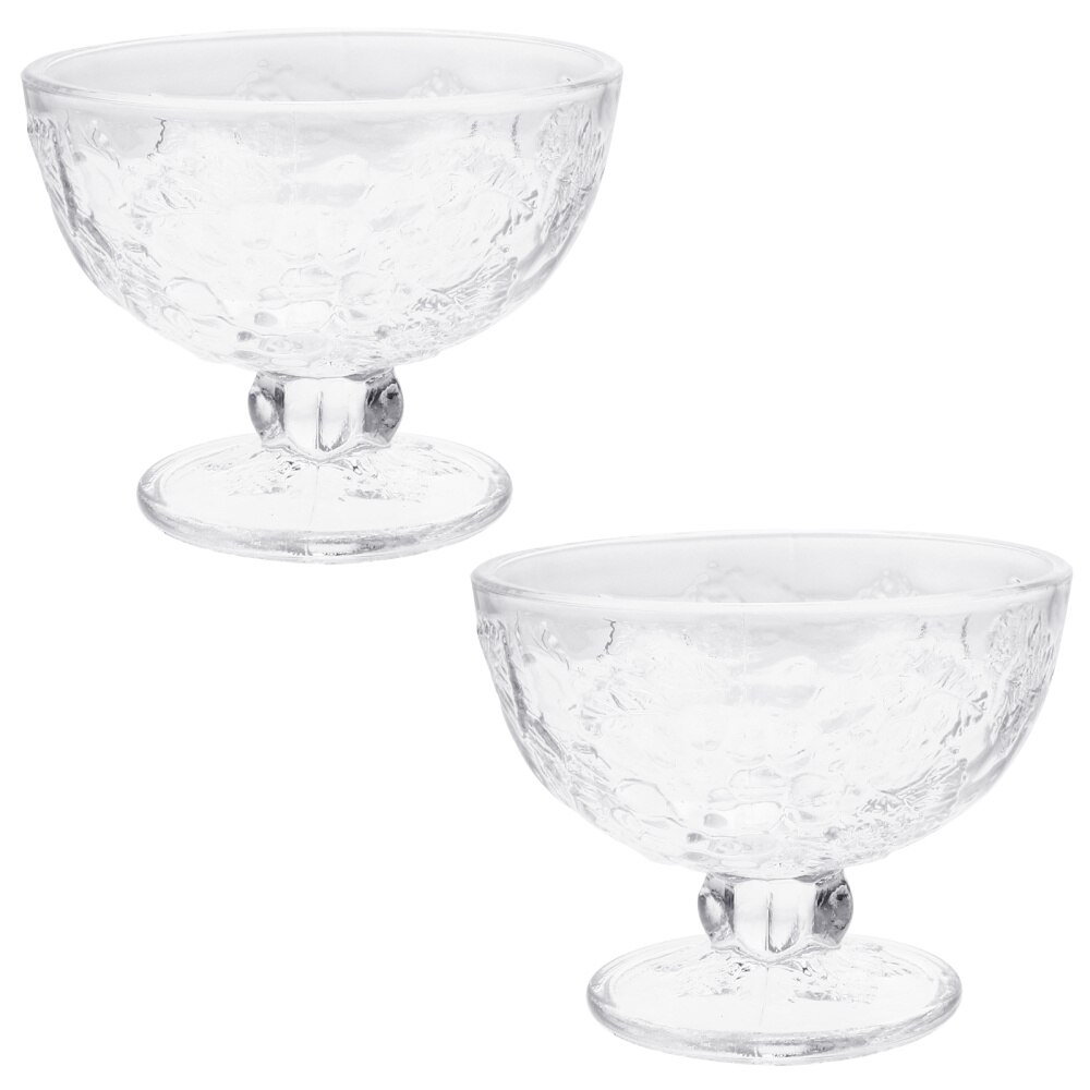 2Pcs Cups Restaurant Cold Drink Cups Transparent Pudding Cups Dessert Cups: Default Title