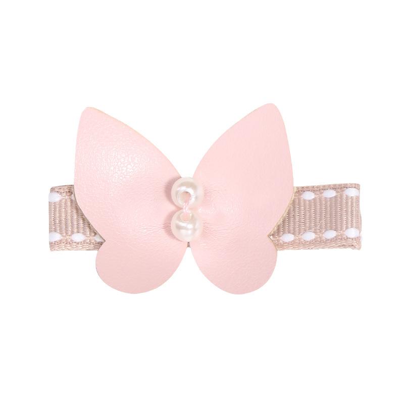 1 paio carino fiocchi cuore bambini Barrette bambino fermagli per capelli bambini neonate clip di capelli Mini anatra accessori copricapo fatti a mano: 7
