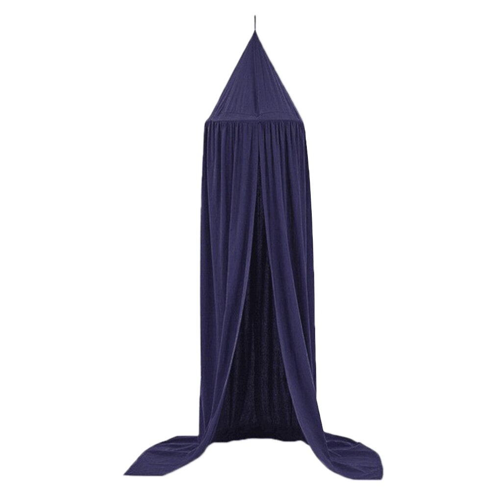 Prinses Meisjes Bed Canopy Ronde Dome, Opknoping Spelen Tent Voor Kinderen Bed, Kinderen Spelen Tent Kasteel, lezen Nook: Blue