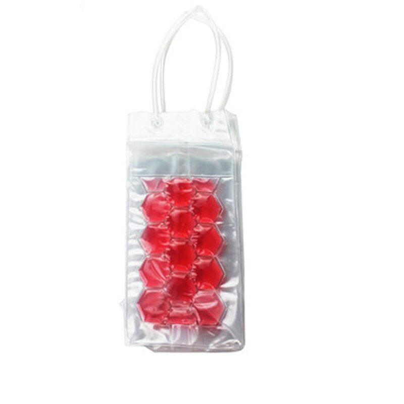 Wijn Cooling Bag Ijsemmer Jelly Picknick Drank Mouw Bierfles Rack Kithen Gereedschap Party Bar Accessoires: Red