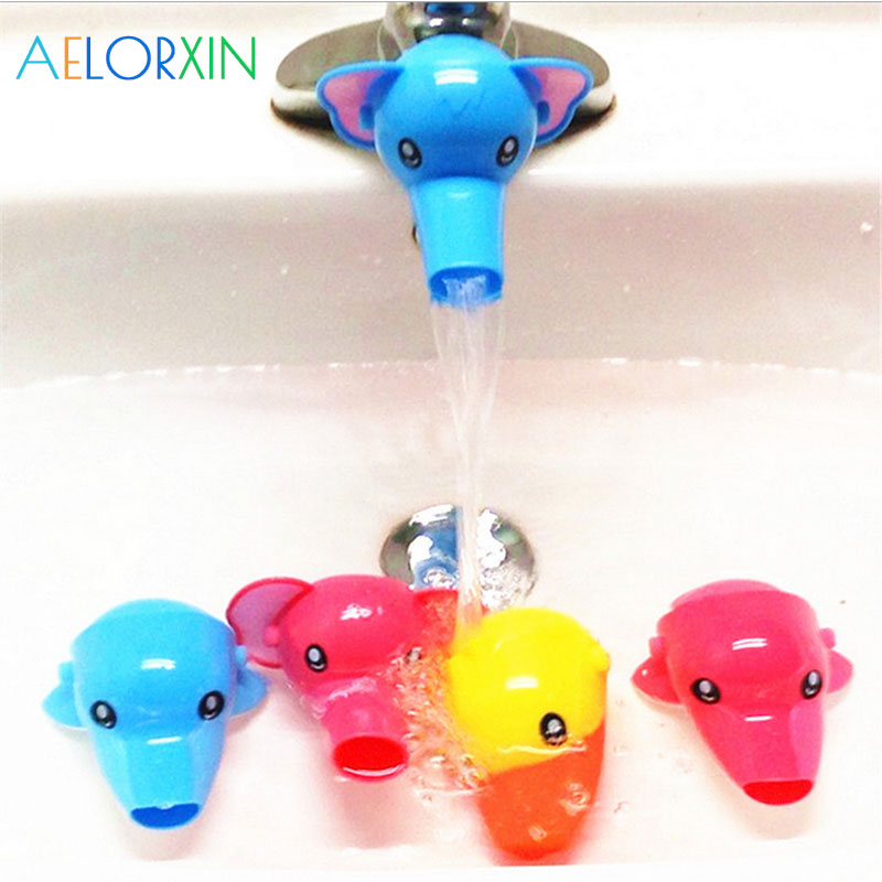 Extension de goulotte de robinet pour enfants, 1 pièce, matériel de Protection de l'environnement, lavage des mains, évier de salle de bain