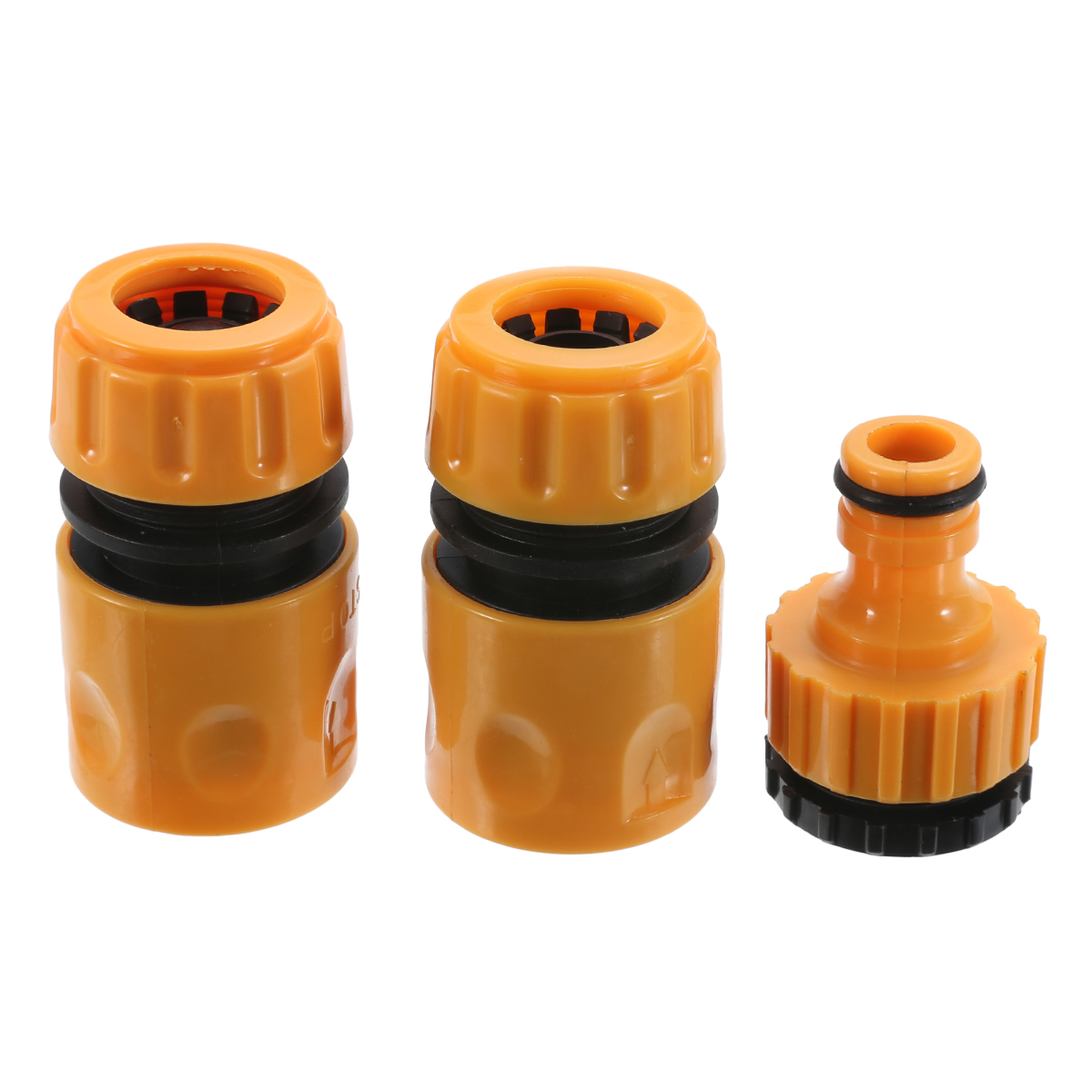 3Pcs Snelle Koppeling Adapter Drip Tape Irrigatie Slang Connector Met 1/2 "3/4" prikkeldraad Tuin Water Connector Irrigatie tool Kit