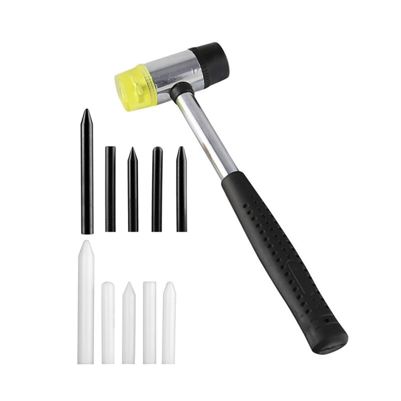 Tap Down Tool Set of 5 - Dent Pen Paintless Dent Repair Tools Paintless Dent Repair Black Pen