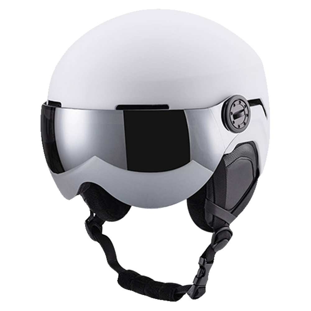 Unisex Ski Helmet With Goggles 7 Vents Ski Helmet Winter Skiing Snowboard Helmet Shockproof Protective For Skiing Snowboarding ﻿: L / black
