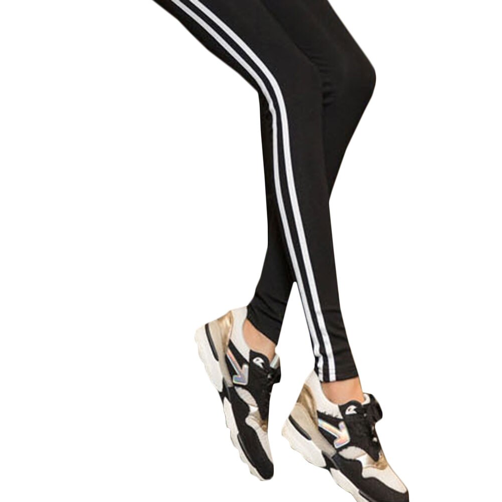 Pantalones de cintura elástica para mujer, mallas deportivas ajustadas, de cintura alta, para correr, para Fitness