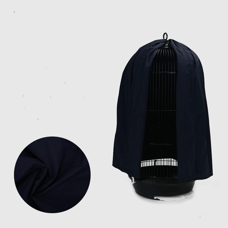 Vogelkooi Cover Ademend Winddicht Vogel Parrot Nesten Cover Ronde Kooi Shield Licht Proof Kooi Cover Vogel Benodigdheden: 2