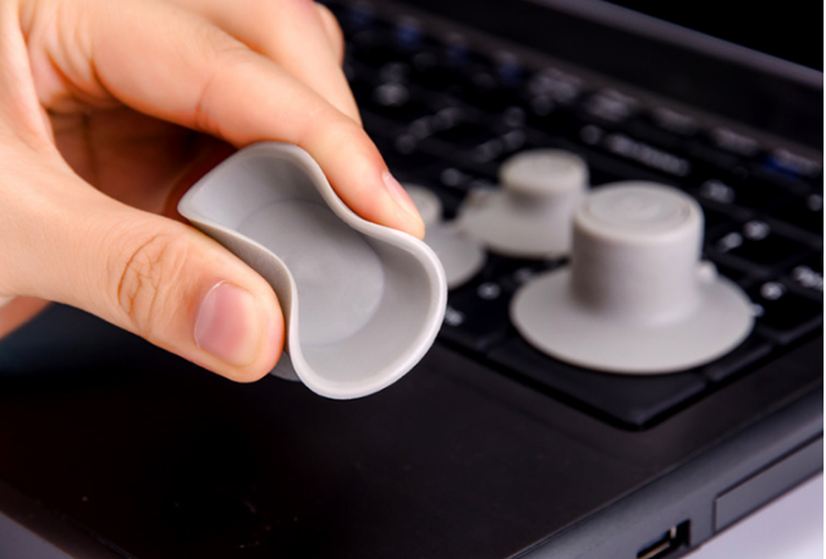 4pcs Notebook Accessory Laptop Heat Reduction Pad Cooling Feet Stand Holder