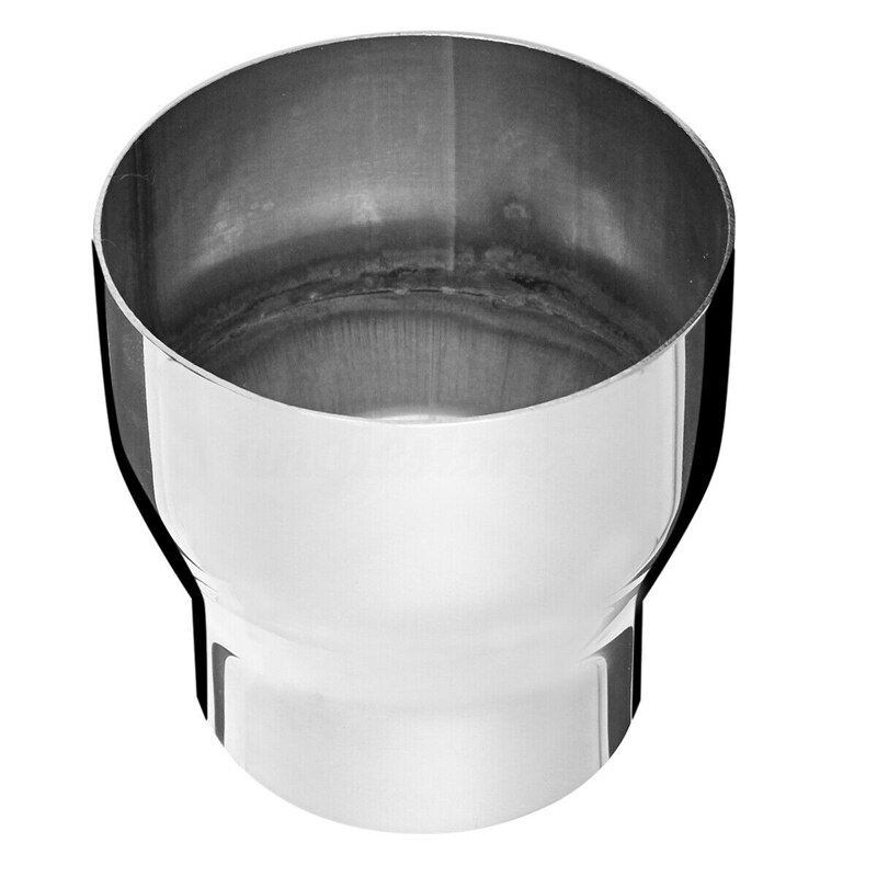 3 Inch ID to 4 Inch OD Car Rear Exhaust Pipe Kit Tip Connector Adapter Reducer Tube