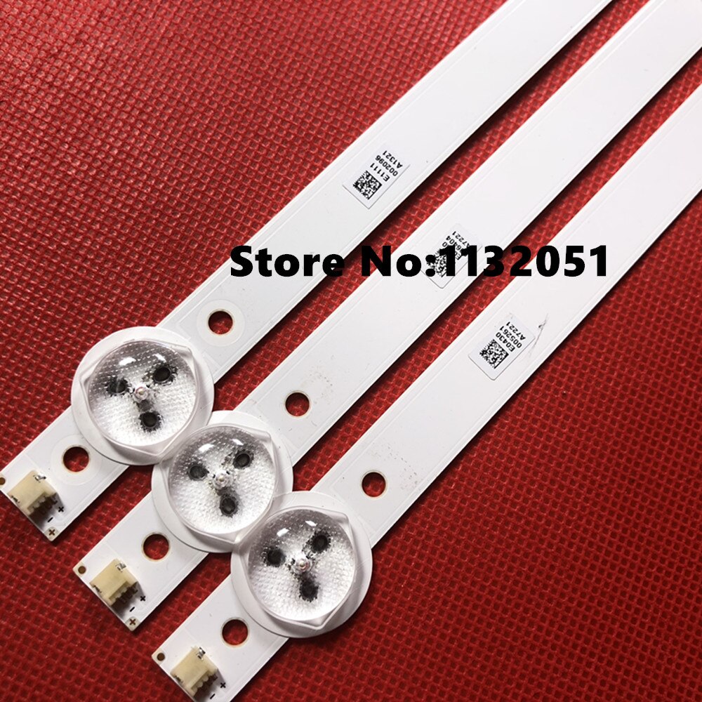 530mm strip For Pr oli ne Bravis 28C2000B 28 inch TV L2830HD SVJ280A01 REV3 5LED 130402 M280X13-E1-H