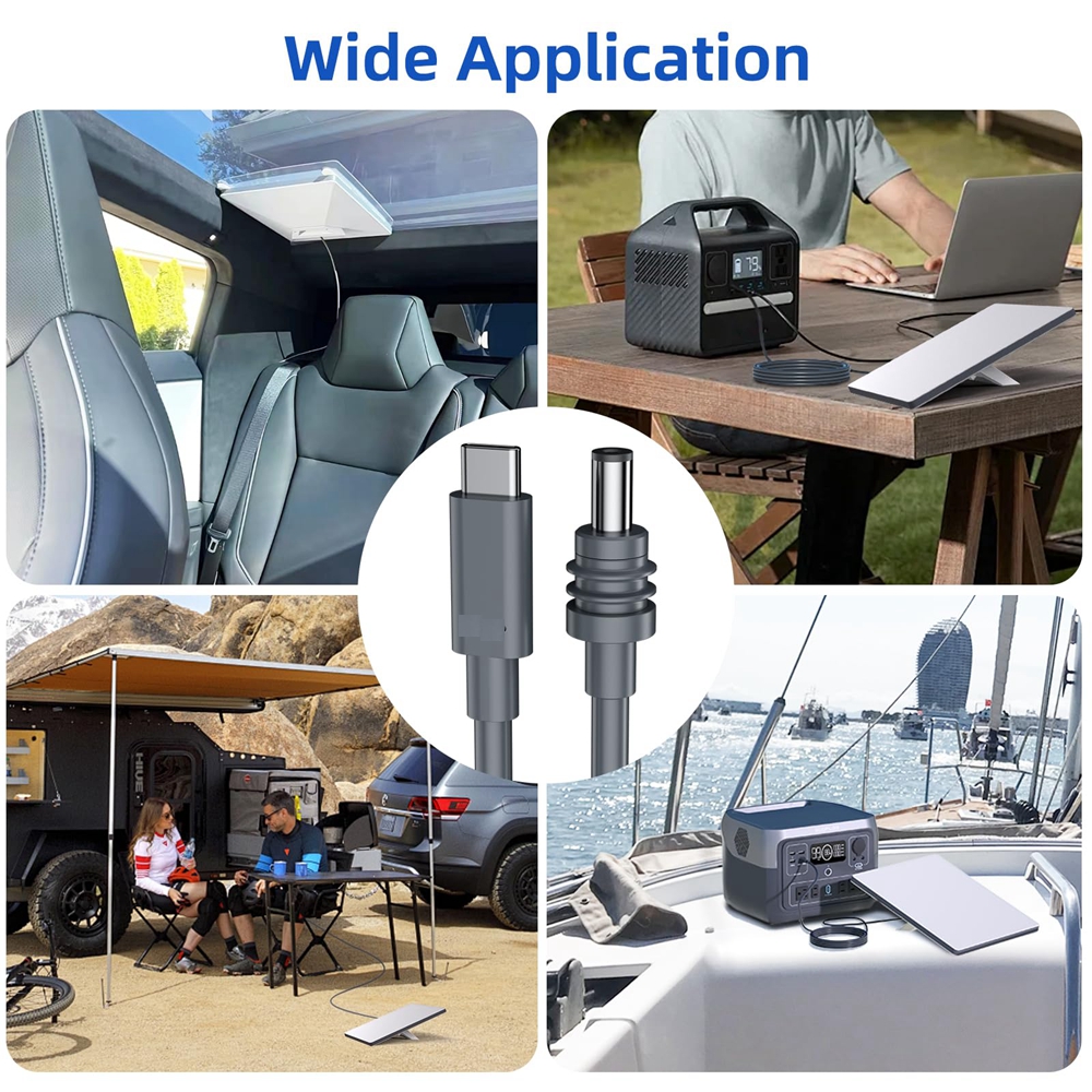 Cabo de alimentação de 1/2/5/10m para starlink mini USB-C para cabo dc ao ar livre à prova d'água barril jack carregamento tipo-c cabo de interface