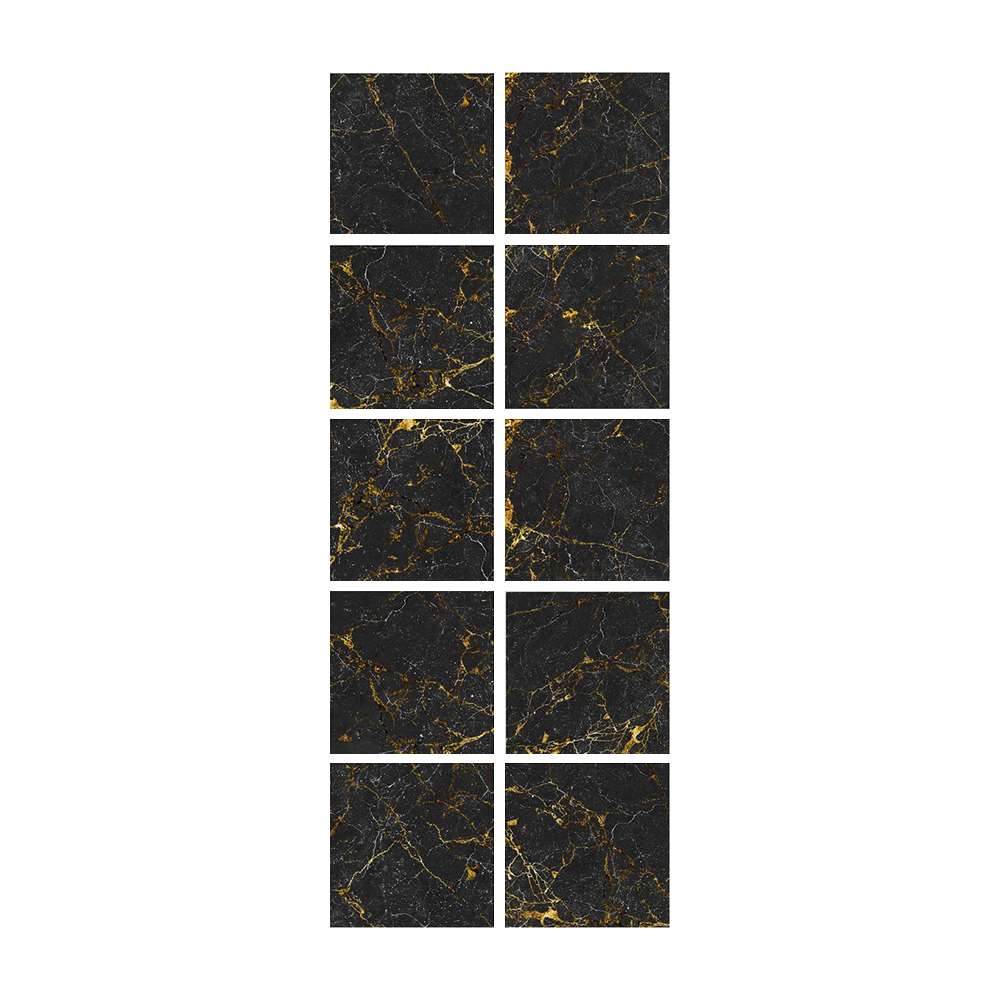 10pcs/set Marble Imitation Ceramic Tile Floor Wall Sticker Living Room Kitchen Bathroom Imitate Tile Wall Sticker