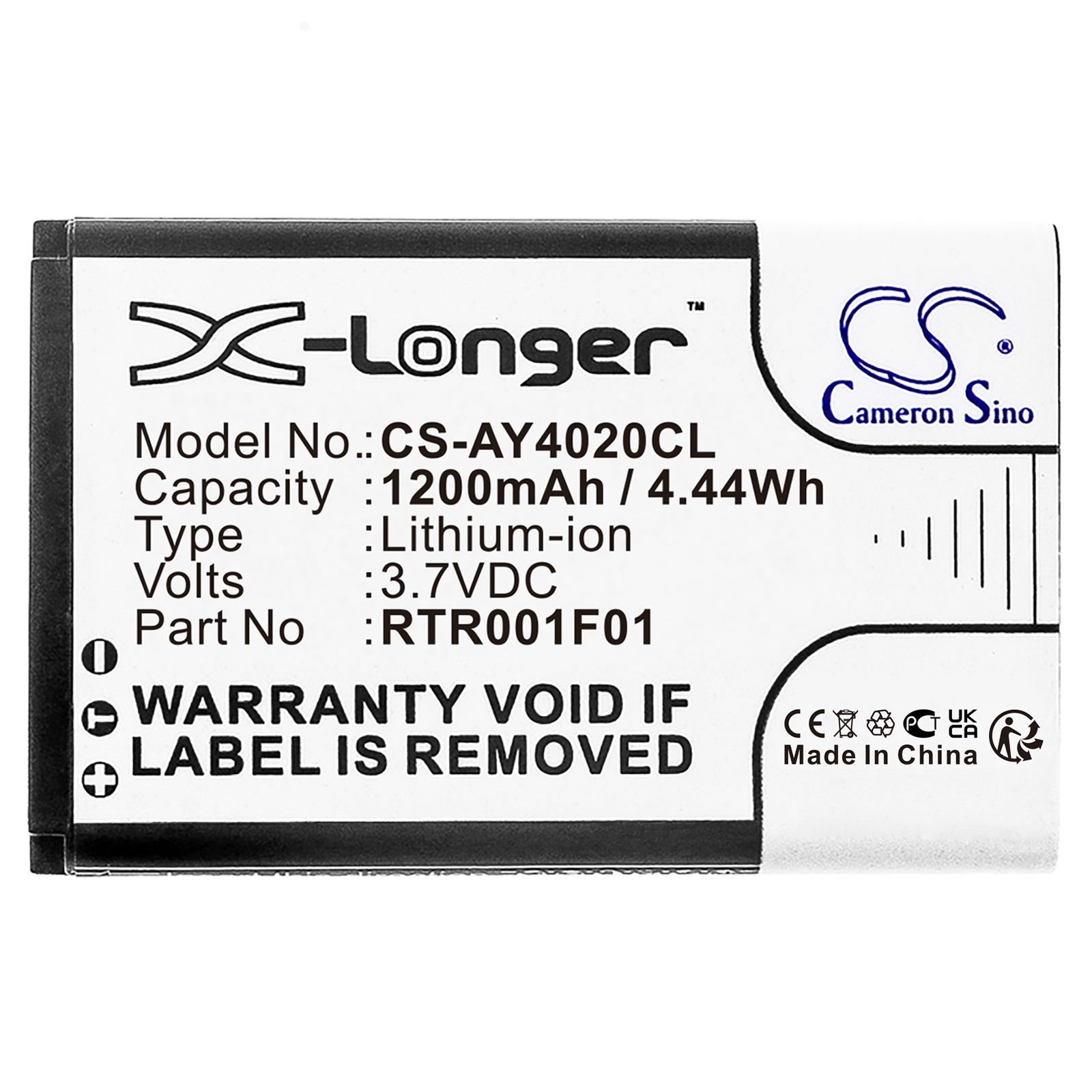 Bateria do telefonu bezprzewodowego 1200 mAh / 4,44 Wh do Funktel A051 Mitel51015404 Nortel690104 RTX10000058 Uniden1000060