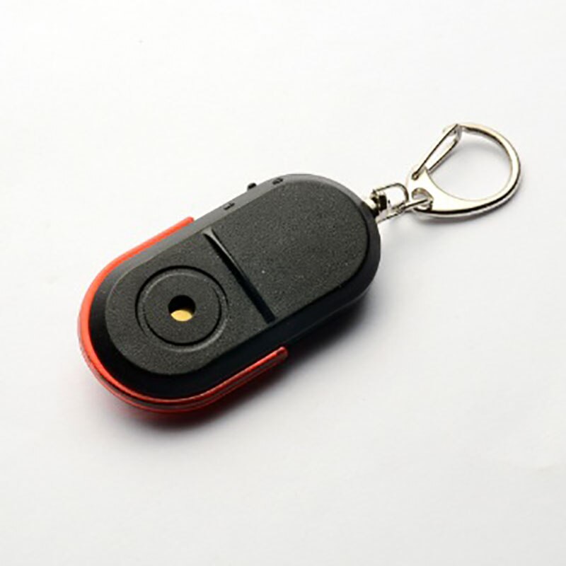 Aankomst Draadloze 10m Anti-Verloren Alarm Key Finder Locator Sleutelhanger Whistle Sound Met LED Licht Mini Anti lost Key Finder