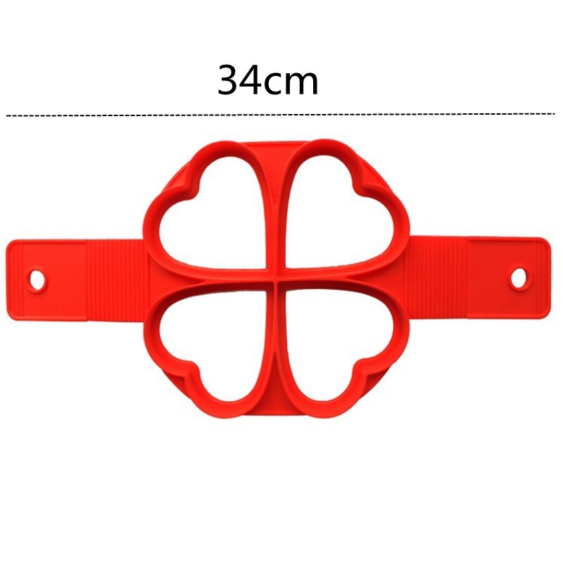 1Pc Pancake Maker Nonstick Cooking Tool Round Heart Pancake Maker Egg Cooker Pan Flip Cake Eggs Mold Kitchen Baking Accessories