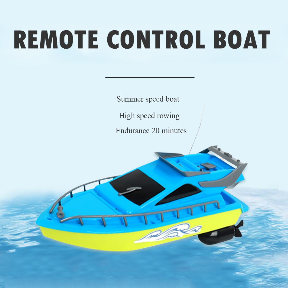 Outdoor Mini Submarine Ship Remote Control RC Speedboat High Powered Model Boat for Children Early Learning Supplies