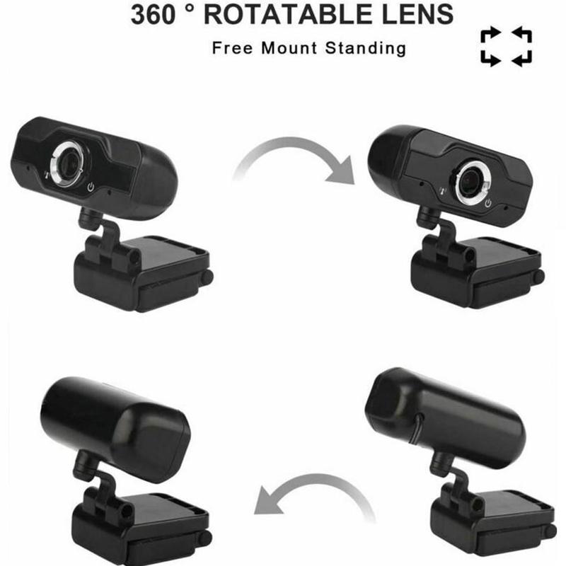 1080p USB Webcam 4K Webcam With Microphone PC Camera 60fps HD Full Camera Webcam for Computer PC Real-time Video Conference