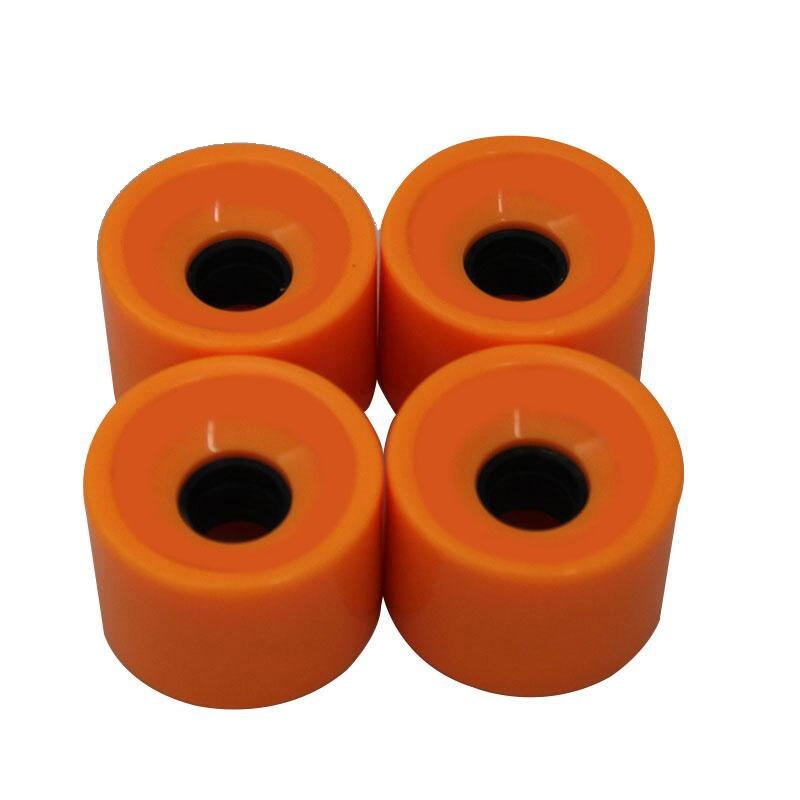 1/4 pcs Skateboard Wheels Bearings Elastic PU Wearable Flexible Durable 70x51 Skateboard Wheel Supplies