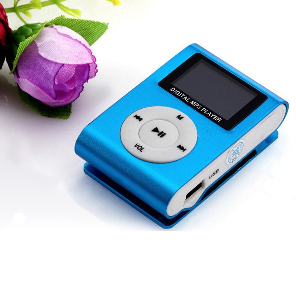 Outdoor Draagbare Draagbare Mp3 Mini Clip Mp3 Speler Sport Mp3 Speler Walkman Lettore Mp3 Ondersteuning 32gb Micro Sd tf Card
