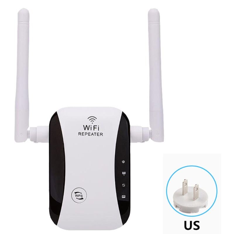 Wifi repeater os uk eu au plug range extender trådløs 2.4 ghz højhastigheds internet booster udvide signalområdet trådløs hjemmeperson: Os