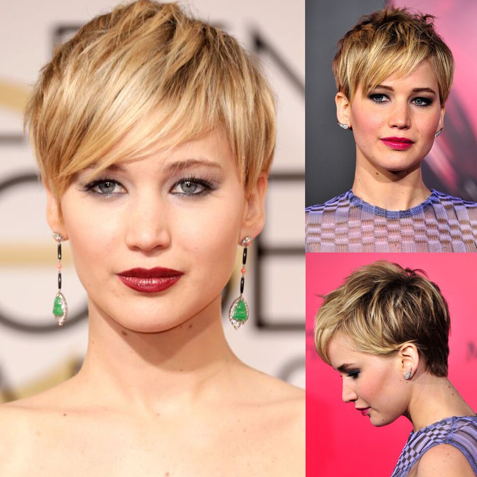 Short Wigs for Women Heat Resistant Synthetic Pixie Cut Wig Costume Cosplay Party Hair Wig