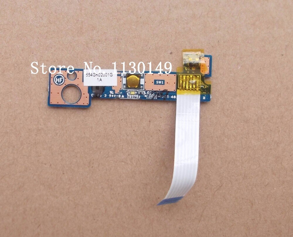 Originele Laptop Knopkaart voor HP 4520 S 4525 S Schakelaar Board met Kabel 50.4GK06.001