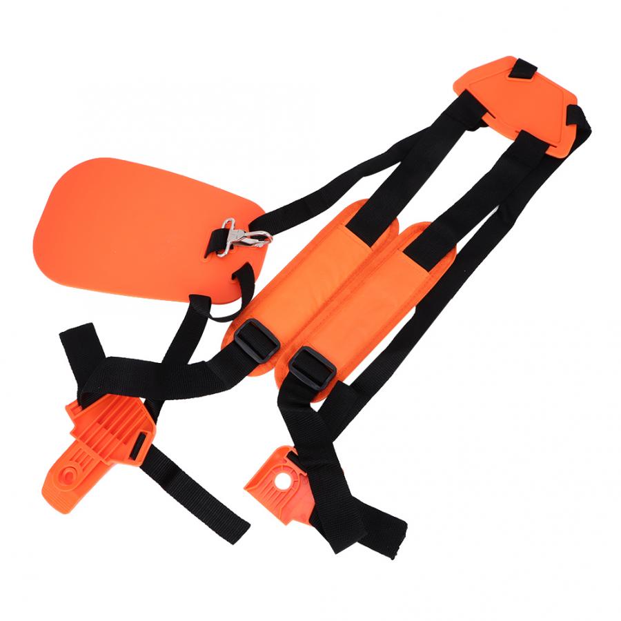 Trimmer Shoulder Strap Double Shoulder Harness Brush Cutter Lawn Mower Nylon Belt for Garden Strimmer Harness
