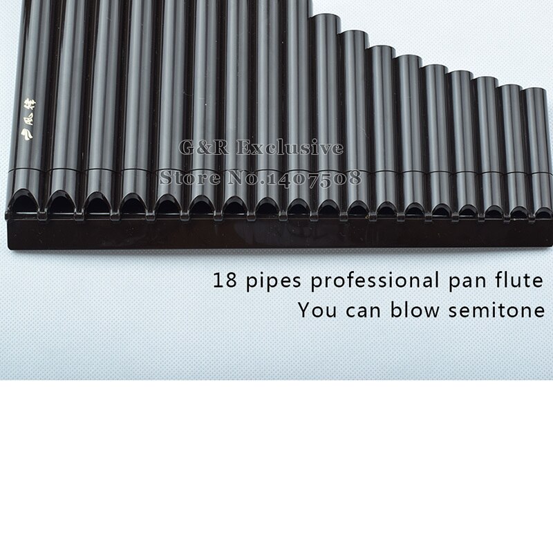 Panflute de 18 tubos, instrumento Musical de escala diatónica, Pan transversal, Flauta, música, viento