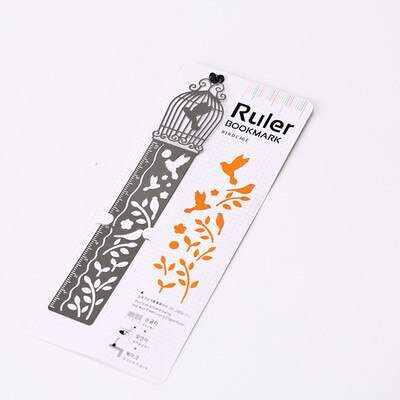 Simple Hollow Metal Marker with Scale, Ruler, Versatile Fine Drawing Icon Model Rule. Drafting Supplies of The Rulers: birdcage