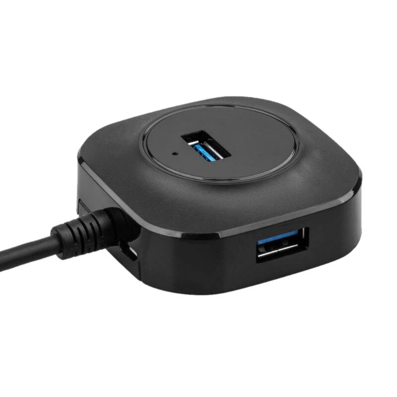 USB Hub USB 3,0 Hub 2,0 Multi adaptador/divisor USB de 4 puertos USB-Hub expansor para PC B95C