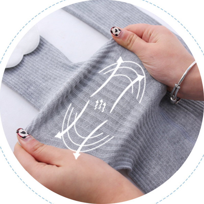 Cartoon Vleugels Baby Panty Effen Kleur Gebreide Winter Warm Kids Meisje Panty Zachte Katoenen Elastische Kinderen Zuigeling Panty 6-24M