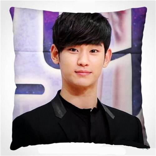 Korea drama min kærlighed fra stjernen kim soo hyun hyun joong kæreste firkantet pude 40cm*40cm: Billede 01 / 40 x 40cm