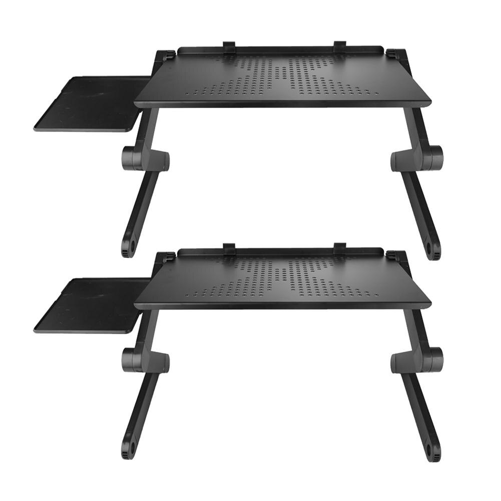 Portable Foldable Adjustable Folding Table for Laptop Desk Computer Folding Cooling Computer Desk Stand Tray Notebook Lap PC